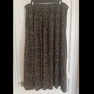 Talbots (L) Floral Skirt